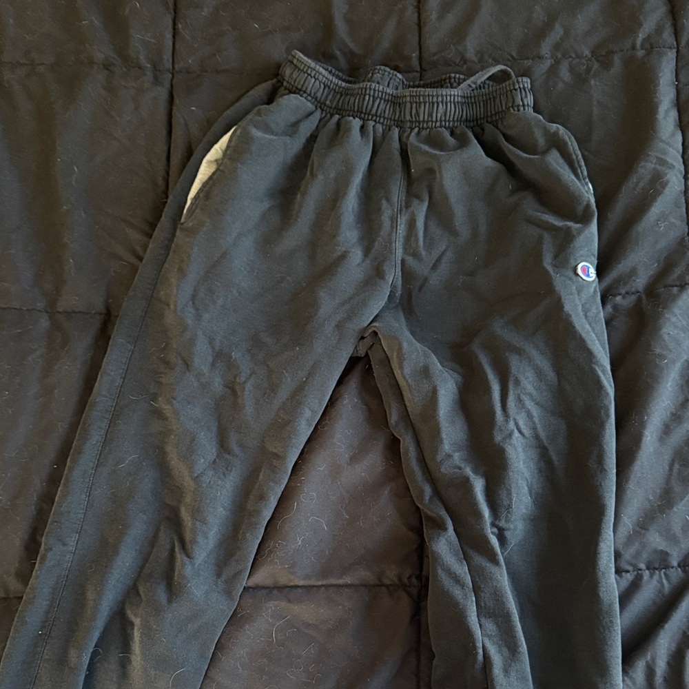 Black Champion Joggers
